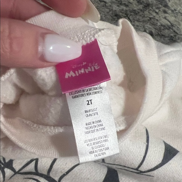 Disney Cream and Pink Minnie Mouse Baby Set - Picture 4 of 4